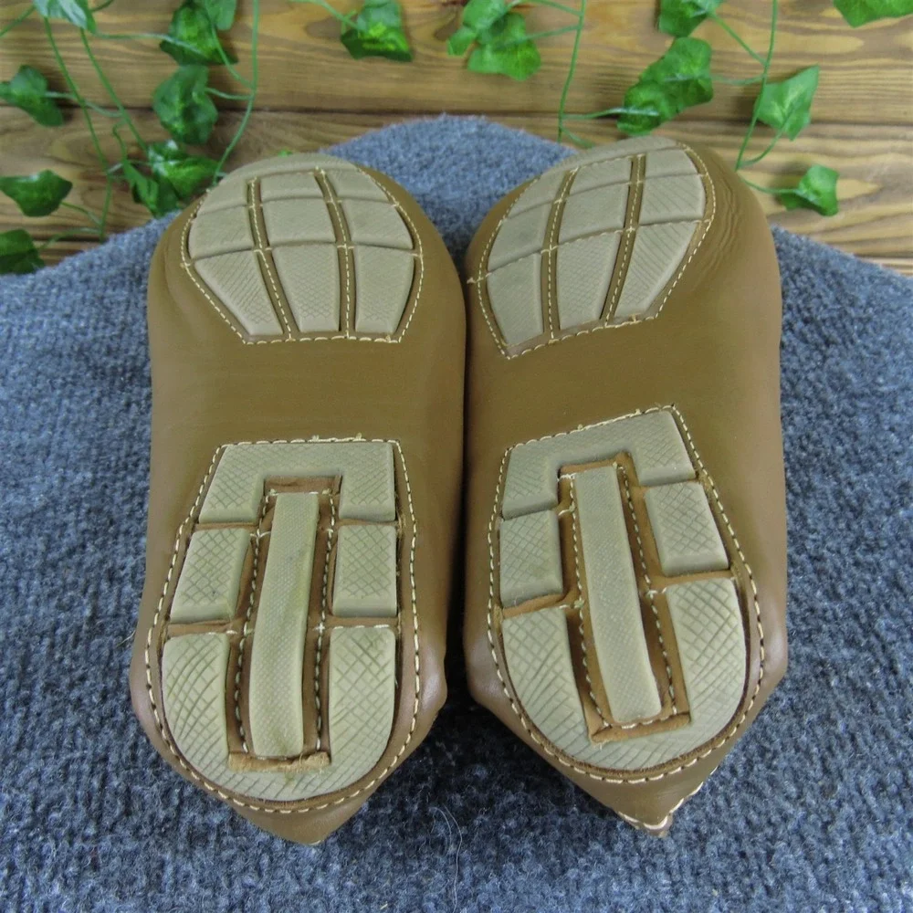 Giorgio Brutini‎ Men Weave Driving Moccasin Brown Leather 11.5 Gently Used 2025